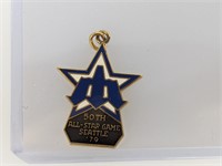 1979 All Star Press Pin Charm Seattle Mariners
