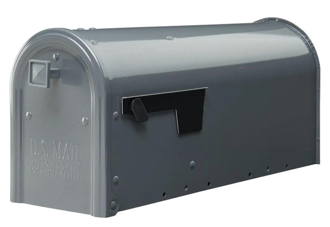 Architectural Mailbox Gunmetal gray Galvanized