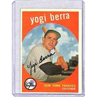 1959 Topps Yogi Berra Surface Wax