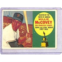Crease Free 1960 Topps Willie Mccovey Rookie
