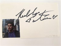 Actor Nicholas Turturro original signature