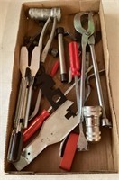 Flat of automotive specialty tools