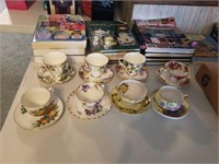 COLLECTABLE CUPS AND SAUCERS