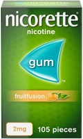 Sealed - Nicorette Fruitfusion Gum 2 Mg