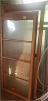 4 wood pane windows