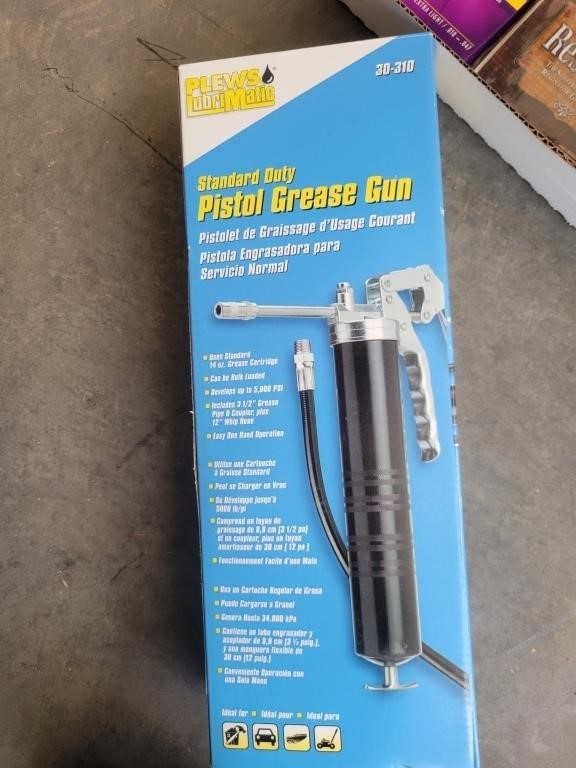 Pistol Grease Gun