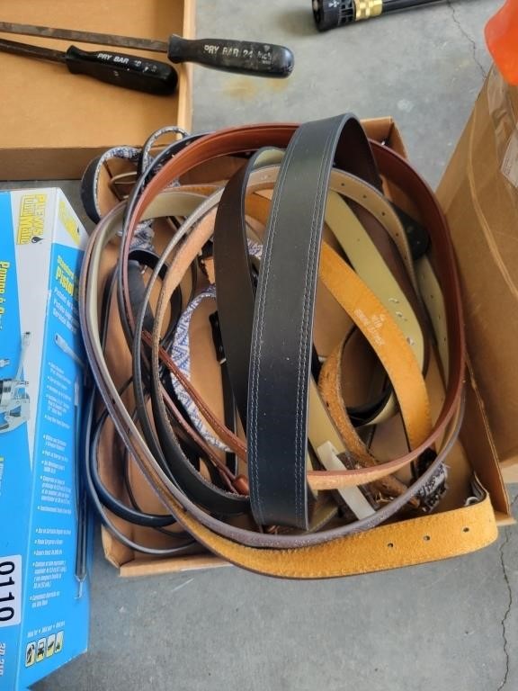 Lot of Various Belts