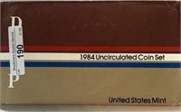1984 UNC Mint Set