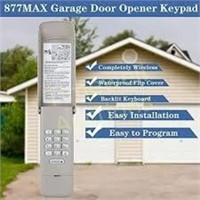 877lm Wireless Keypad Entry System for Garage