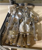 Set of Stainless Flatware