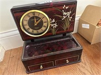 Gents box with clock