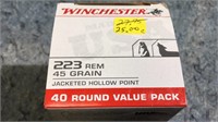 (2) Boxes .223 Rem Ammo (80) Rds