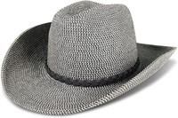 Lucky Brand Women's Straw Western Hat