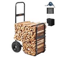 VEVOR Firewood Log Cart, 250 lbs Capacity