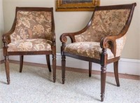 Pair of Contemporary Tub Chairs