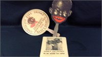 Lot of three black americana pieces