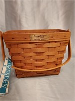 LONGABERGER DRESDEN BASKET WITH TAGS
