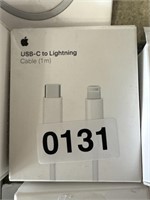 APPLE USB C TO LIGHTNING RETAIL $20