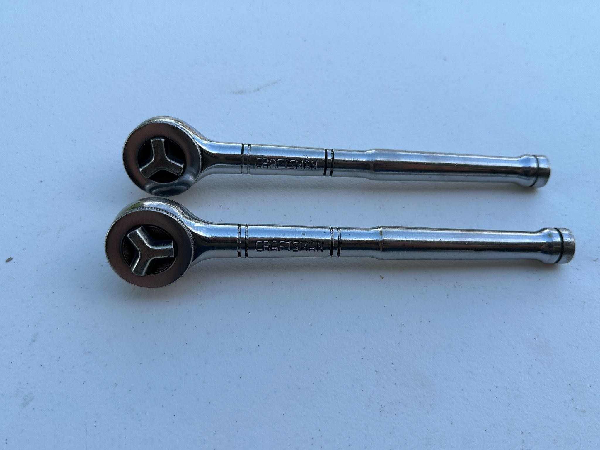 Craftsman 1/2"  Ratcheting Wrench Pair