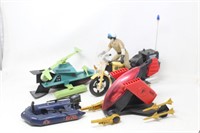 Motorcycle Police Toy, Hasbro Pawtucket Toy