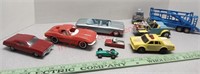 Various toy car lot