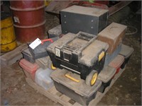 PALLET OF TOOL BOXES