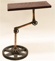 Industrial Steampunk Side Table