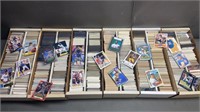 9000+pc 1980s & Newer Mixed Sports Cards