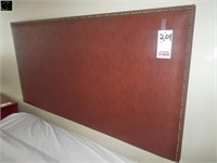 Queen size wall Mount Fabric Headboard