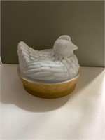 Vintage Avon butter dish