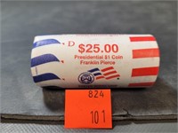 Presidential Dollar Franklin Pierce D Mint 2010