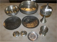COLLECTION OF PEWTER PIECES