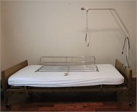 Invacare Medical Twin Bed w/Trapeze Bar