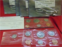 (4) 1996 U.S. Mint UNC Coin Sets w. C.O.A.
