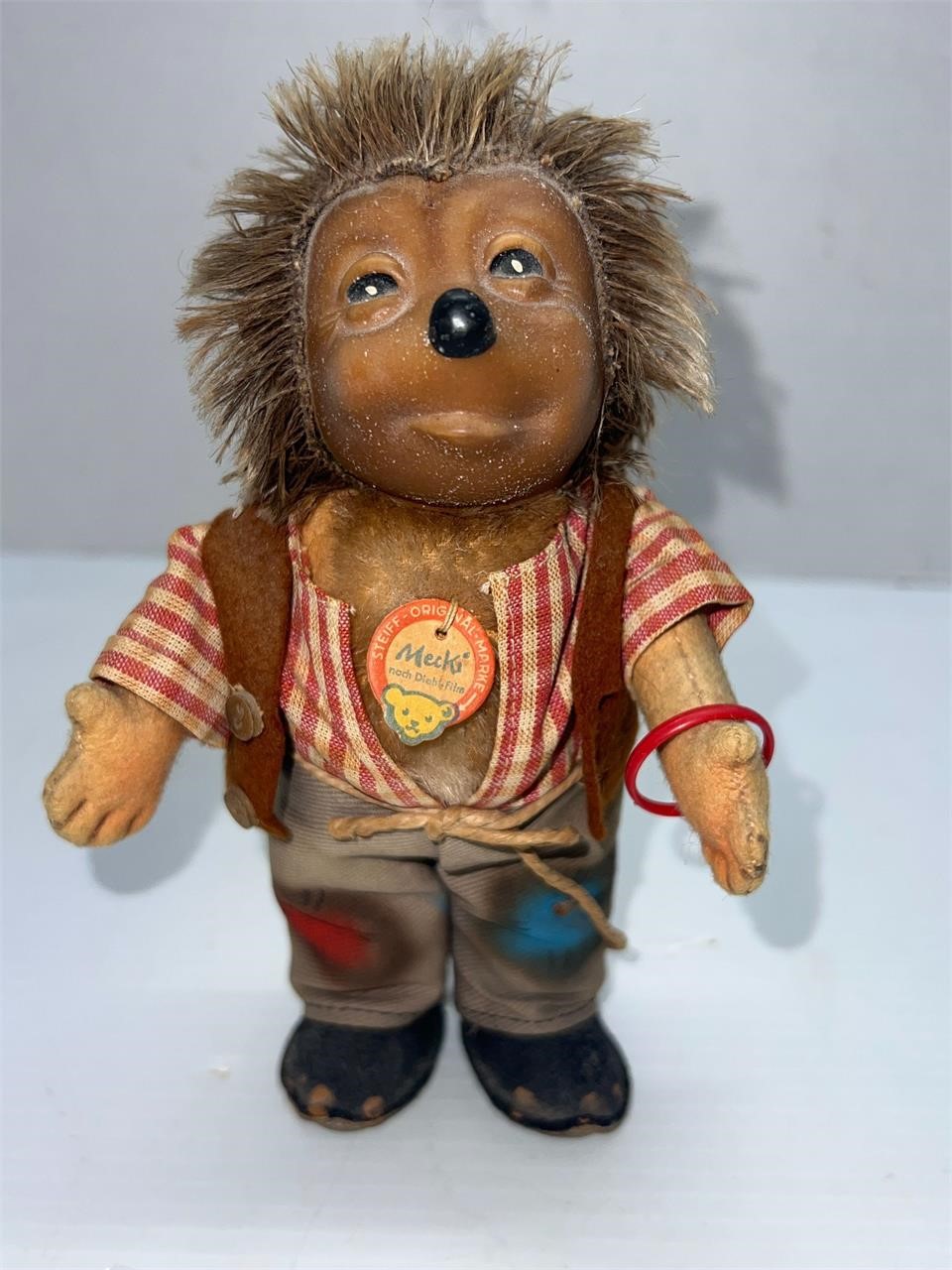 VINTAGE STEIFF MECKI HEDGEHOG GERMAN DOLL