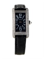 Cartier Tank Collection Americaine Blue Dial Watch