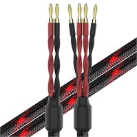 k4B-2B Bi-Wire Speaker Cable (2 Banana Plugs - 4 B
