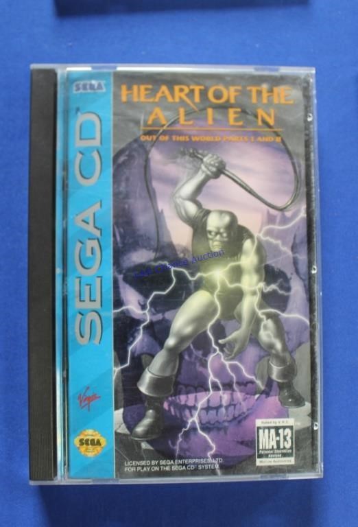 Sega CD Heart of the Alien in Case w/Manual