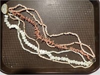 CORAL & SHELL NECKLACES