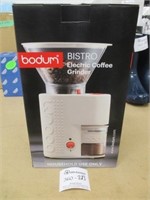 Bodum Bistro Electric Burr Coffee Grinder ~ Black