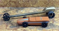 Boy Scout Pinewood Derby cars