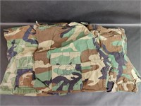 Four Small Short Army Camouflage Shirts