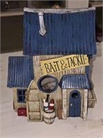 Decorative Bait & Tackle Birdhouse