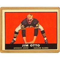 1961 Topps Jim Otto Rookie