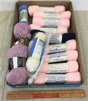 YARN- MAINLY "PRINCESSA" SPORTS YARN