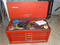 Stack On Tool Caddy w/contents 12"d x 25 1/2"w x
