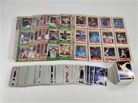 ASSORTED LOT OF 1980S 1990S BASEBALL CARDS