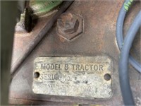 1948 JD Styled "B" Tractor #226058