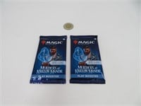 2 booster pack Magic The Gathering, Murders at