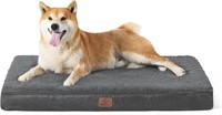 Bedsure Large Dog Bed for Dogs Up to 65lbs  Grey